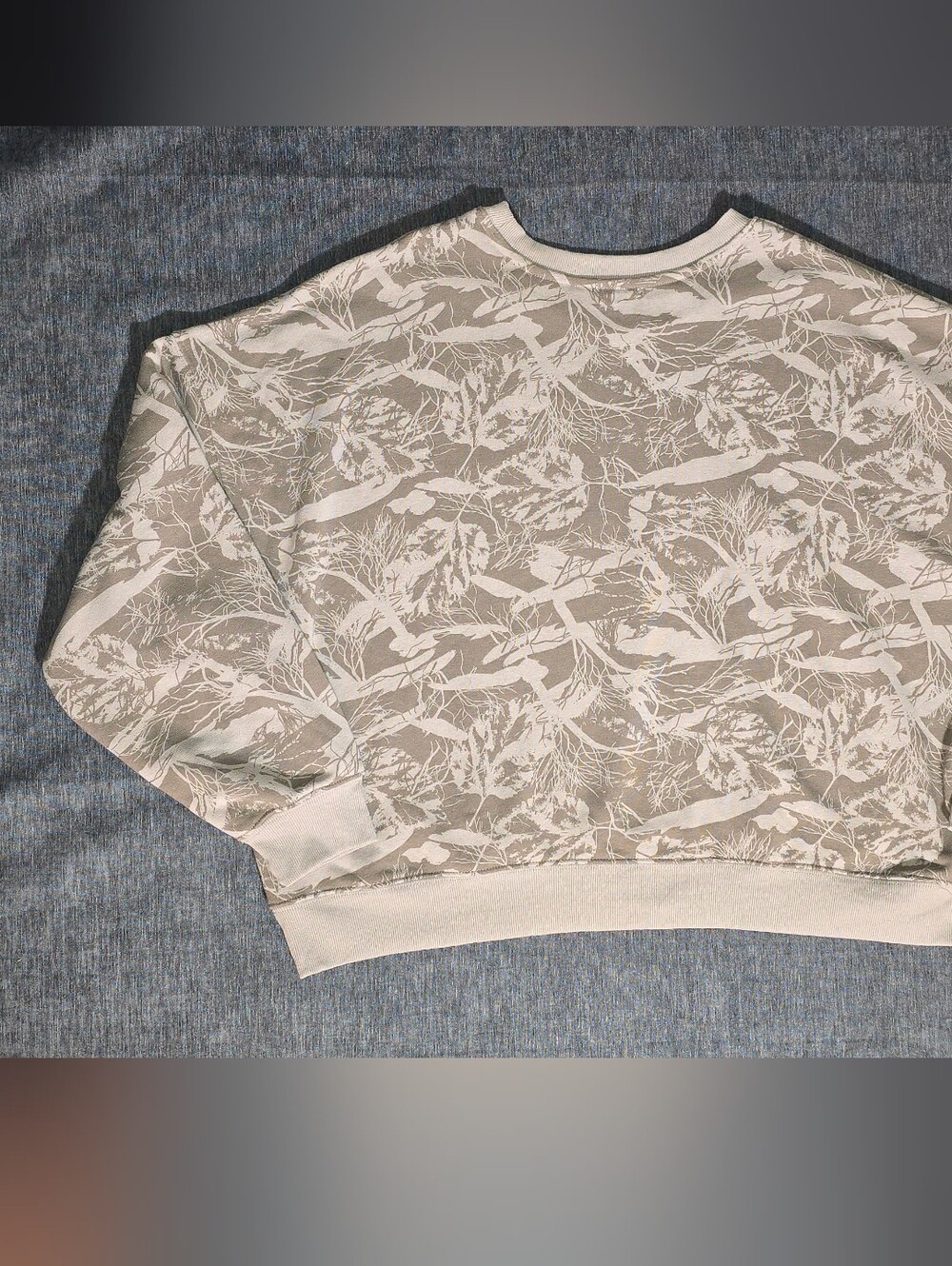 Ford Camouflage Pullover Sweatshirt Built Ford Tough Boxy Fit Super Soft Unworn - Picture 5 of 5